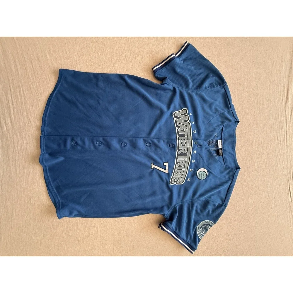 Avatar Baseball Jersey Katara Size Large Blue